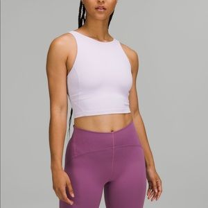 Lululemon Align High Neck Tanktop size 8 in color lavender dew